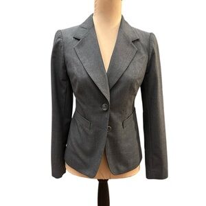 The Limited Gray 2 Button Suit Blazer- Like New